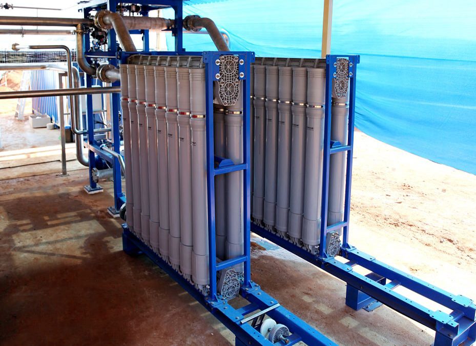 Treating secondary effluent is a highly effective way of saving water